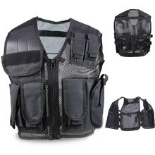 Военный черный тактический жилет мужской охотничий жилет полевая битва страйкбол Молл жилет Боевая штурмовая пластина Перевозчик охотничий жилет