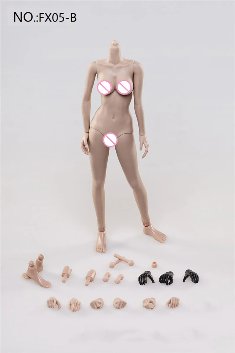 1/6 масштаб, гибкая фигурка, женское тело, фигурка, игрушка FX05B, средняя грудь, тело, кукла, игрушки