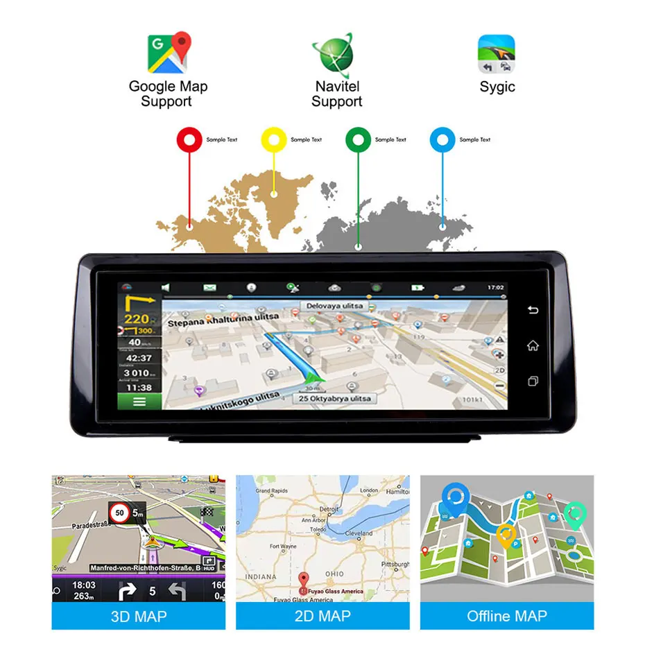 Olysine 8 дюймов 4G Android Автомобильный видеорегистратор Камера ADAS WiFi Dashcam GPS навигатор