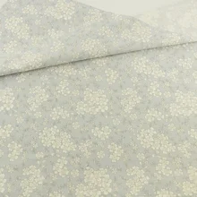Tecido лоскутное постельное белье декоративная ткань лоскутное шитье домашний текстиль шитье серая Цветочная хлопчатобумажная ткань ремесло Teramila ткани