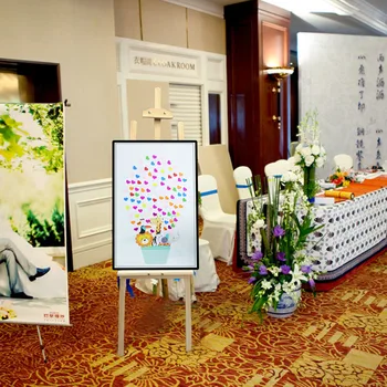 

60 x 40cm DIY Fingerprint Tree Signature Guest Book Personalized Painting Drawing Baby Shower Wedding Party Decoration