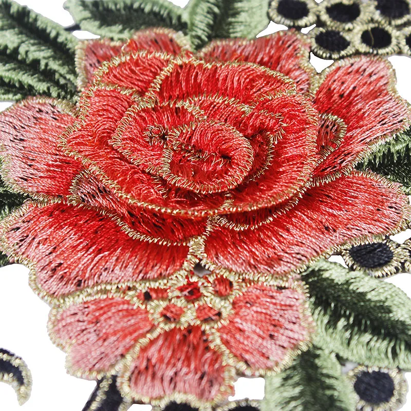 10piece-3D-Ornge-Green-Flower-Embroidery-Applique-Patches-Sew-on-Cord-Guipure-Motif-Patches-Embellishment-Sewing (1)