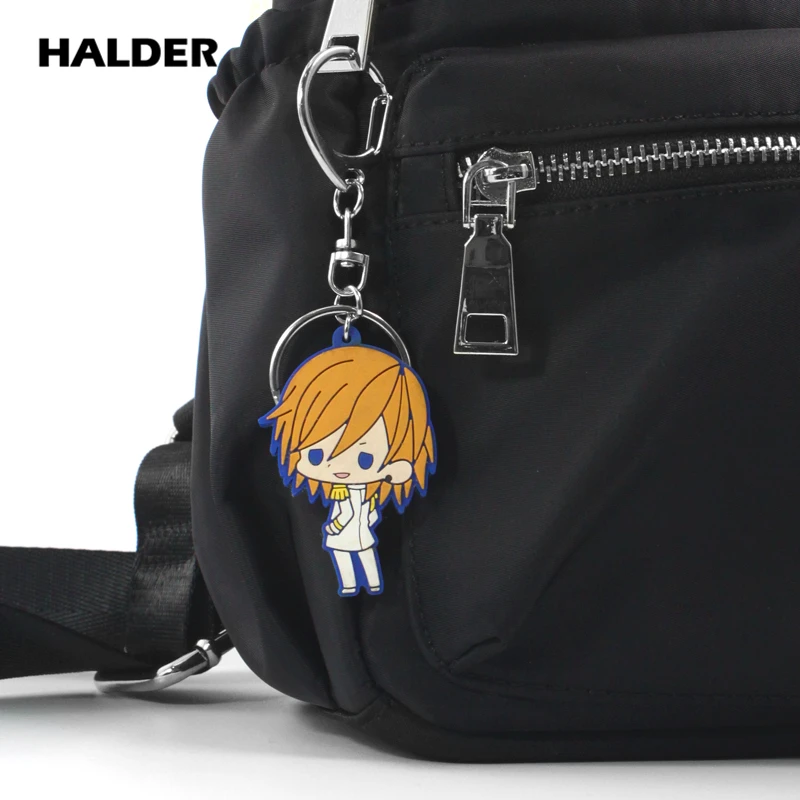 

HALDER Anime Uta no Prince Sama Aijima Cecil Ittoki Shinomiya Ren Figures Pendant Soft PVC Keychains Key Holder Car Bag Keyrings