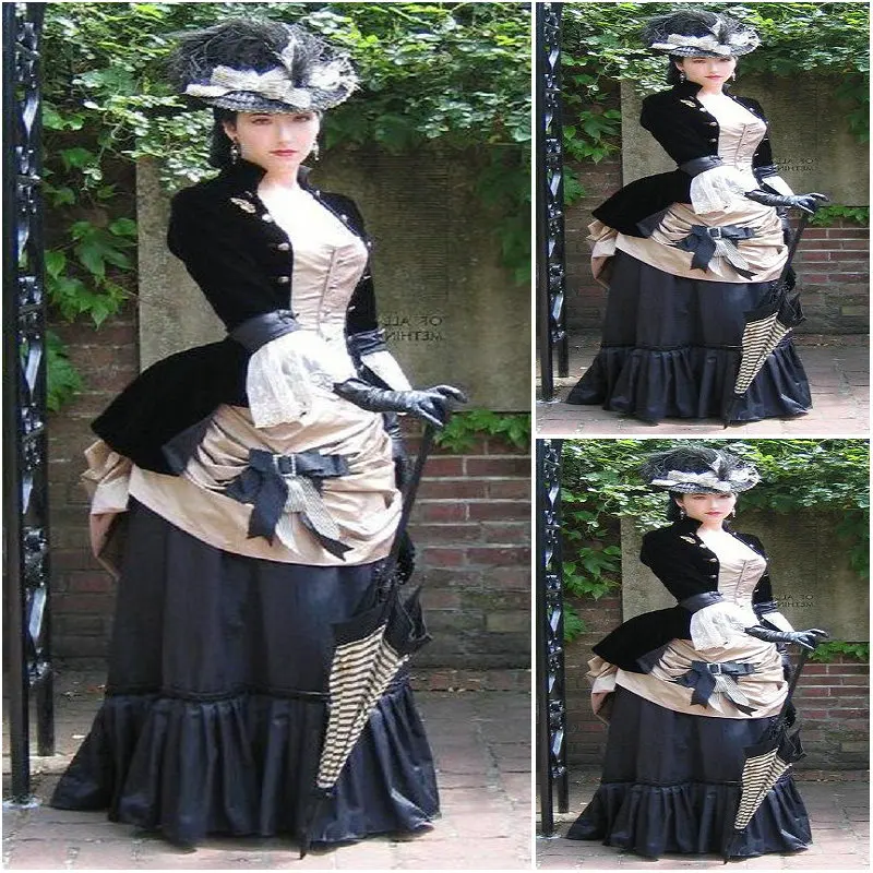 

On sale SC-1184 Victorian Gothic/Civil War Southern Belle Ball Gown Dress Halloween Theater Edwardian dresses Sz US 6-26 XS-6XL