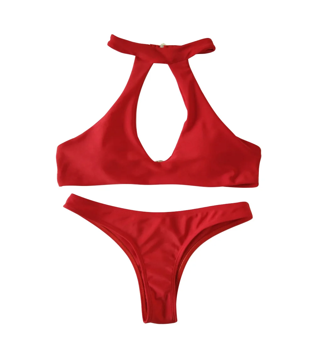 Sexy Brazilian Bikini Push up Swimwear Women 2019 Solid Swimsuit Bathing Suit Women Low Waist Black Plus Size Bikinis set Biquini (7)