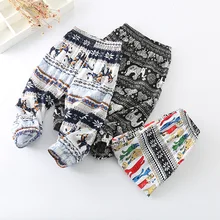 Одежда для маленьких мальчиков и для малышей, летняя одежда для девочек длинные штаны От 0 до 3 лет дизайн Распродажа для малышей модные штаны с рисунком из мультфильма и анималистичный принт