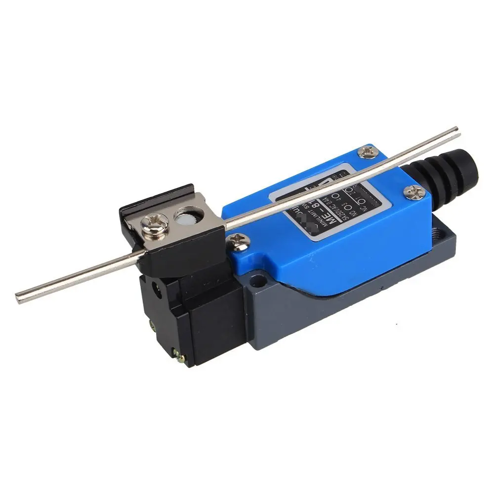 

ME-8107 1NO 1NC Rotatable Standard Pin Plunger Type Adjustable Lever Limit Switch Blue