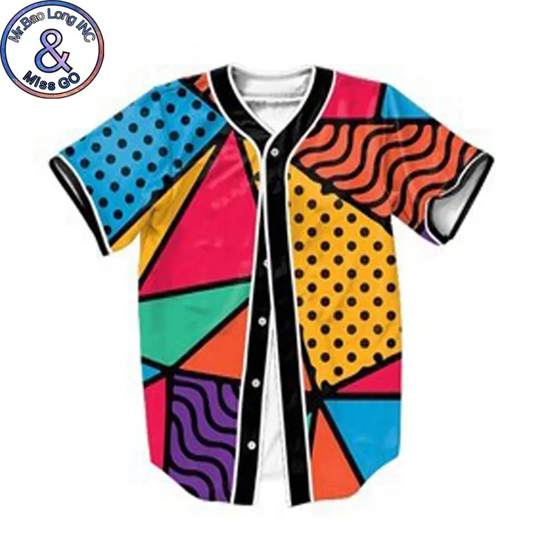 baseball button down shirt