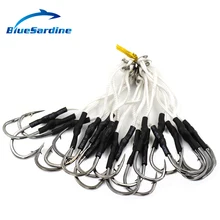 BlueSardine 10 Наборы для ухода за кожей 20 шт. Рыбалка Крючки колючей крюк с линии крючок PESCA карп anzol Рыбалка снасти