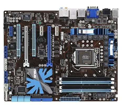 

ASUS P7H57D-V EVO H57 Motherboard 1156 SATA3 USB3,90%new