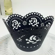 100 шт бумажная коробка с узором для торта инструменты для Хэллоуина/свадьбы/детей день рождения декорирование тортов капкейк бумажные чашки 6ZSH173