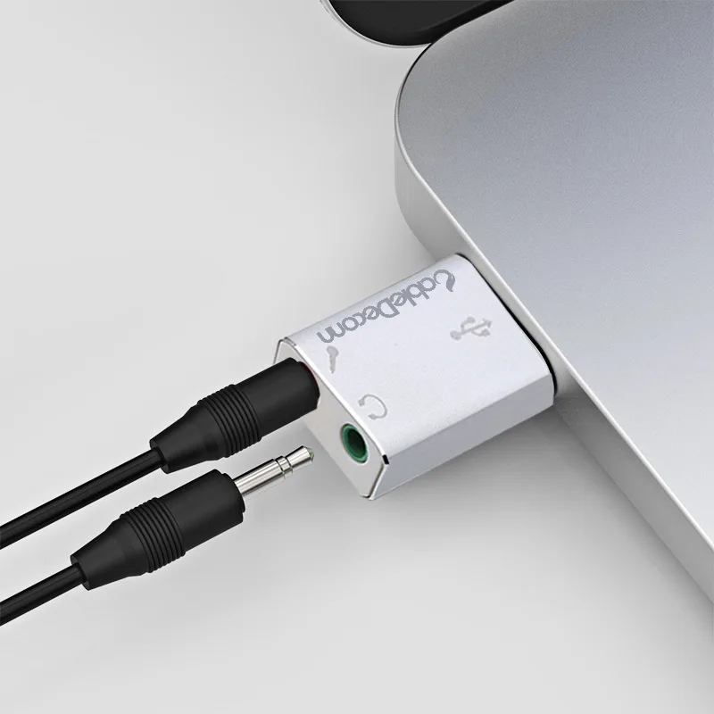 USB2.0 внешняя звуковая карта plug and play для настольного компьютера ноутбука