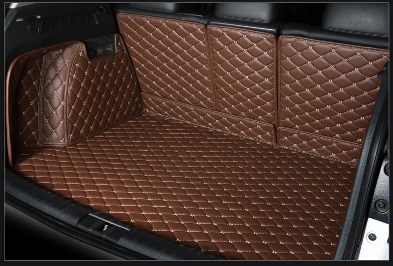 CHOWTOTO специальные коврики для багажника для Mitsubishi Montero Sport 7 мест прочный водонепроницаемый кожаный коврик для багажа для Montero Sport