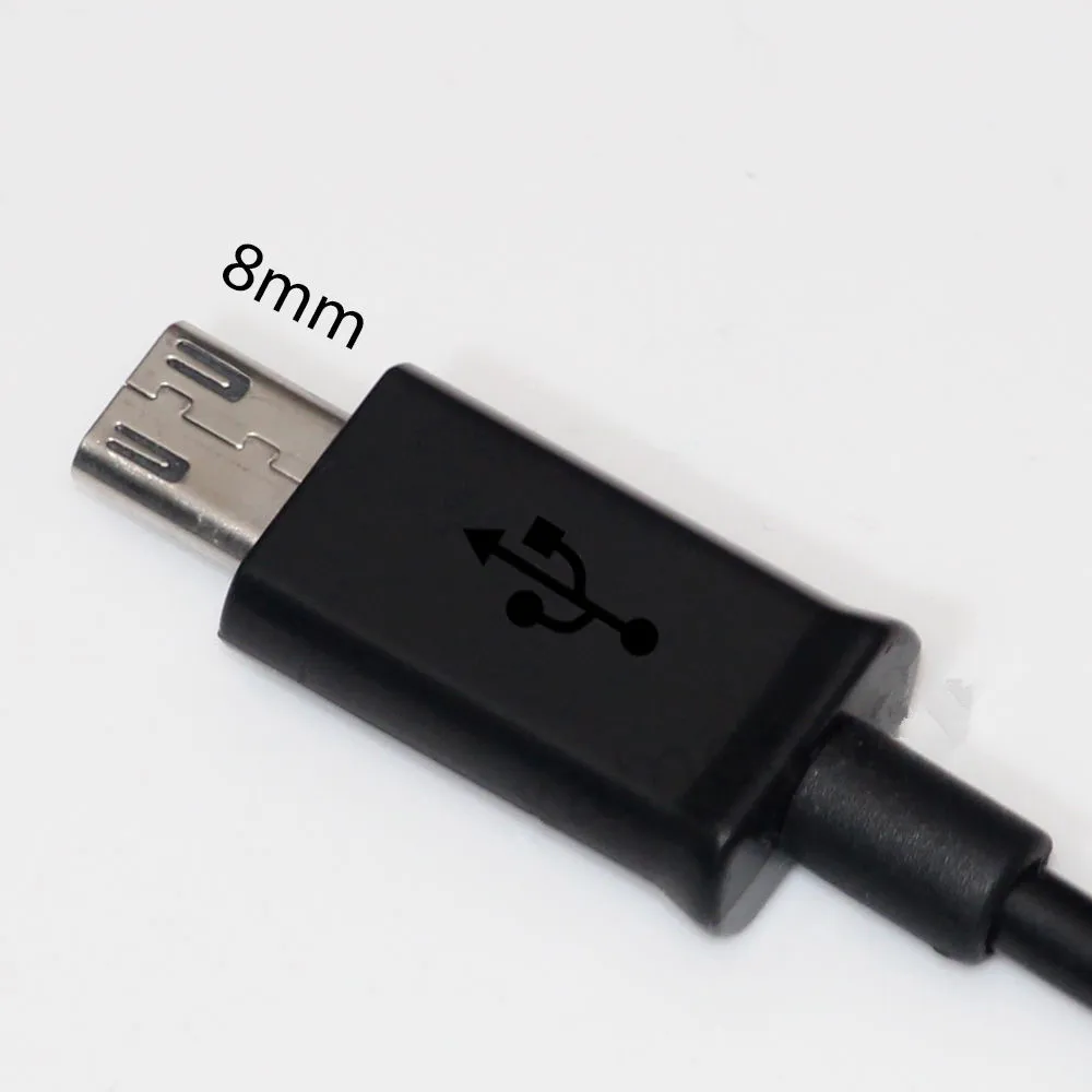 8 мм Длинный разъем Micro Usb головка 1 м быстрое зарядное устройство USB для Xiaomi Redmi 5/Plus/5A/Note 4x Geotel G1 HOMTOM Ht20 Ht50 ZOJI Z6 Z7