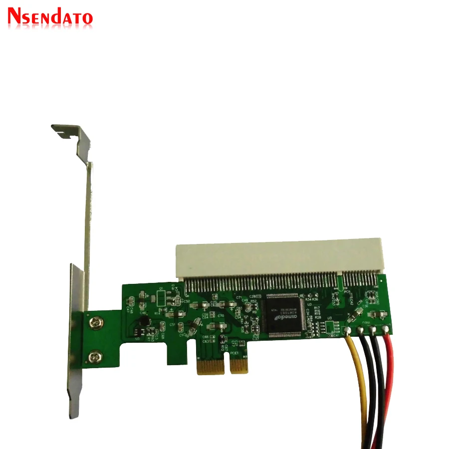 Внутренний PCI-Express PCI-E для PCI Expresscard 1XSlot для PCI 32Bit адаптер Express Card мост ASMEDIA ASM1083