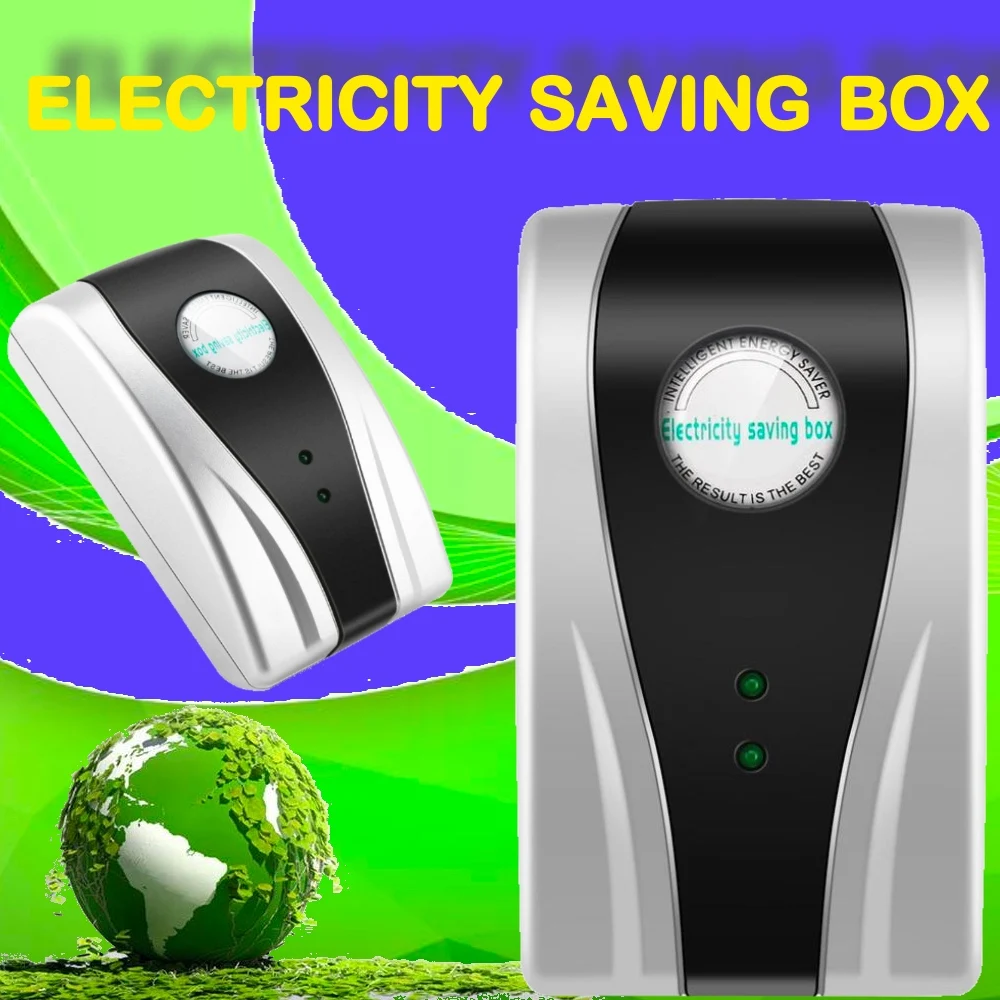 

90V-250V Intelligent Environment-Friendly Power Electricity Energy Saving Box Saver Device up to 30% Saving Buster /EU Plug