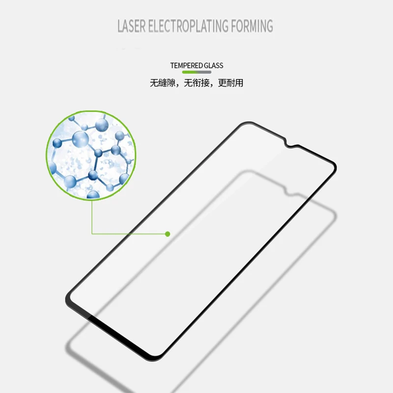 2 шт 3D полный Клей закаленное стекло для htc desire 19 PLus Полный экран Защитная пленка