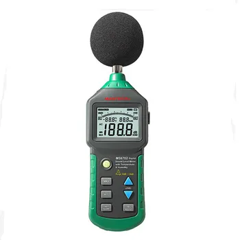 

MS6702 Digital Sound Level Meter Noise Decible Tester Temperature Humidity Thermometer Ambient Sound Level Workshops Residential
