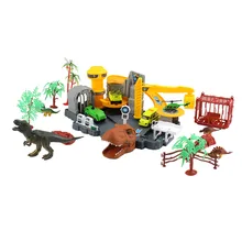 DIY динозавр исследовательский центр имитирует модель динозавра детские игрушки подарок на день рождения для детей