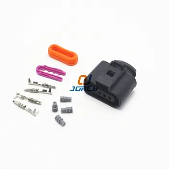 

5 sets kits 4 Pin 1.5 series AUDI VW Intake pressure sensor plug automotive wire waterproof connector 1J0973704