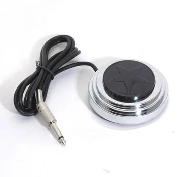 

Silver Round Base tattoo Foot Switch Foot Pedal for Tattoo Machine Tattoo Power free shipping Supply FS-11
