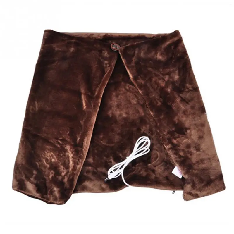 

Winter Warming Heating Shawl USB Electric Heated Tippet Handheld Portable Powered Cappa Soft for Shoulder And Leg