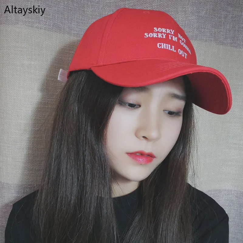 Бейсболки женские летние Харадзюку вышивка женские Ulzzang повседневные универсальные модные милые простые женские s