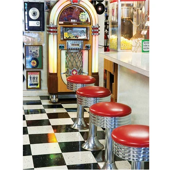 

Diamond Paintings diy 5d Restaurant Bar Chair Full Drills Rhinestone Embroidery Diamond Mosaic Kits Cross Stitch Wall Home Decor