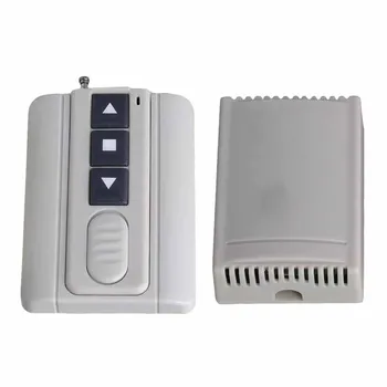 

220V 433MHz Remote Control Interlocked Switch 2CH 1 Transmitter Gray