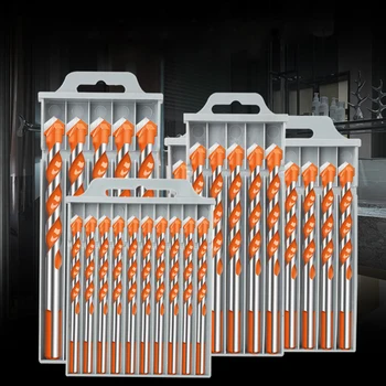 

Triangle Drill Bit Twist drill head Multi Purpose Ceramic Wall Glass Cement Hole Opener Stone Cutter Nail Metal Drill 6-12mm