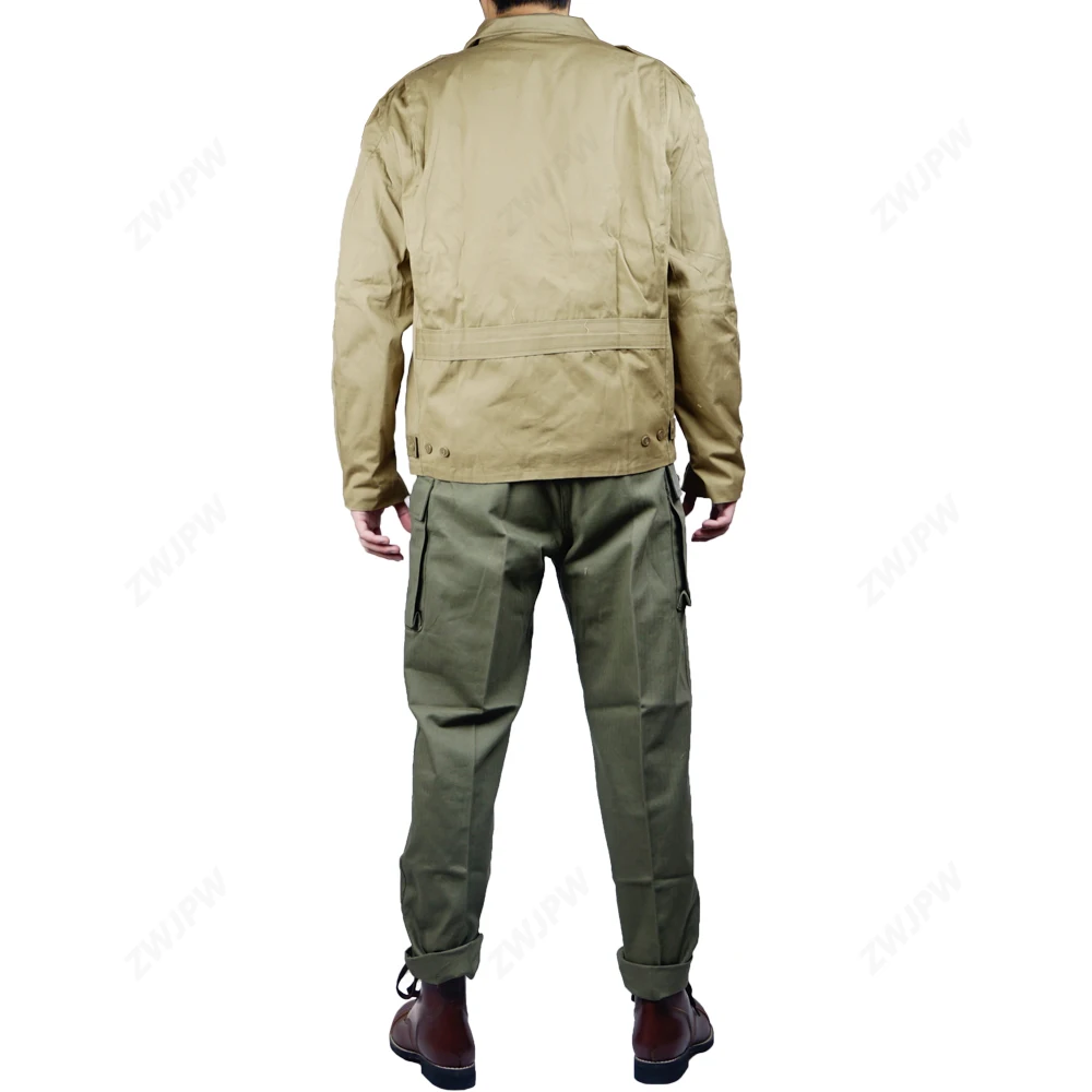 WW2 الجيش الأمريكي M41 الحقل سترة F/W سماكة النسخة D-DAY عالية الجودة WW2 الجيش الأمريكي M41 الحقل سترة F/W سماكة النسخة D-DAY عالية الجودة