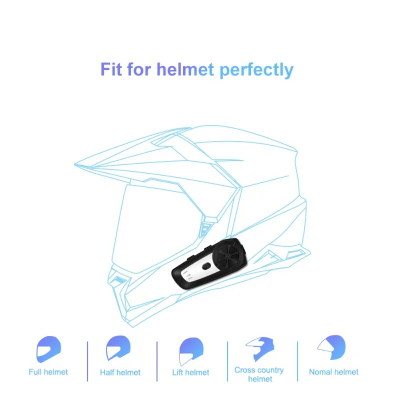 Горячая Bluetooth домофон для мотоциклетного шлема переговорные гарнитуры водонепроницаемый беспроводной Bluetooth Мото гарнитура переговорные