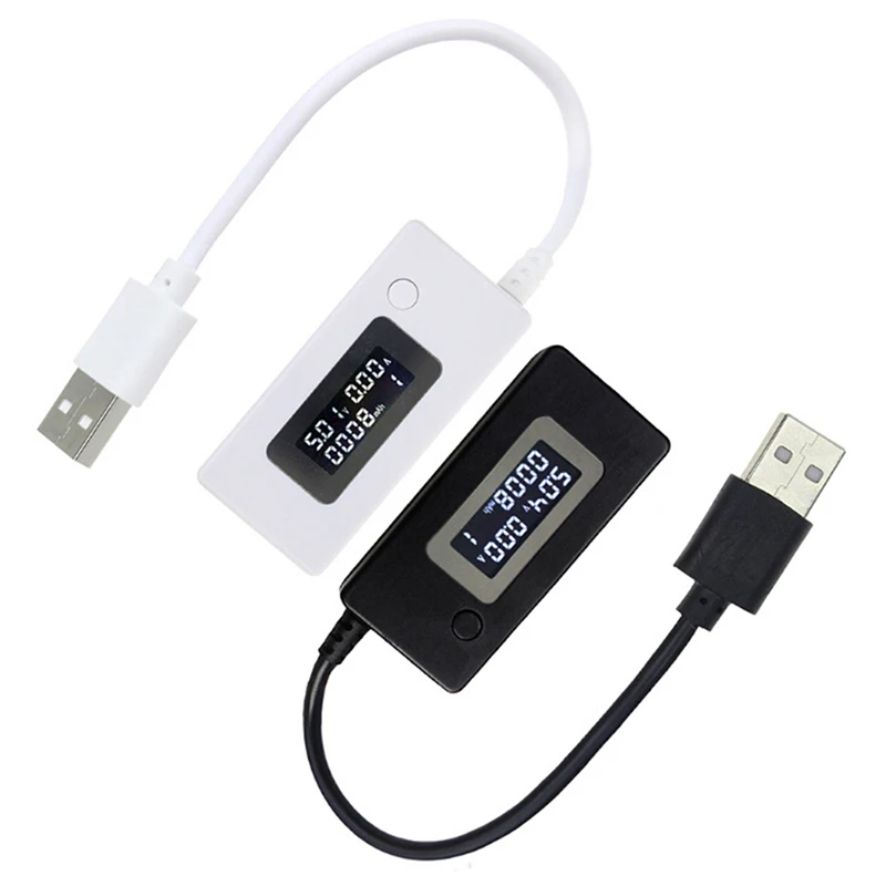 1 шт. Usb ЖК дисплей Цифровой ток Напряжение детектор мобильный Мощность Зарядное