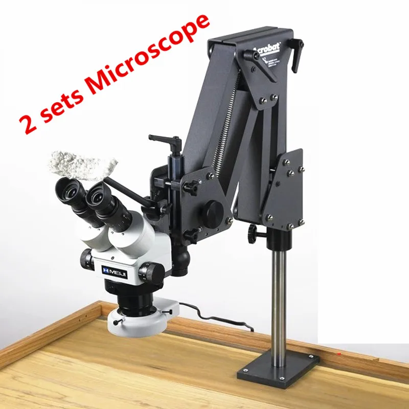 

Universal spring bracket micro-inlay machine Micro-setting Microscope Jewelry Service Tools Continuous zoom (7X-4.5X)