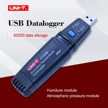 

UNI-T UT330A/B/C Digital data logger temperature humidity usb 60000 Temp Recorder Logger Temperature Recorder -40~80C(-40~176F)