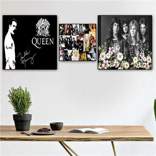 

Custom queen (1) Poster Papel-de Mandala Printing Posters Cloth Fabric Wall Art For Living Room Decor#19-01-14-5