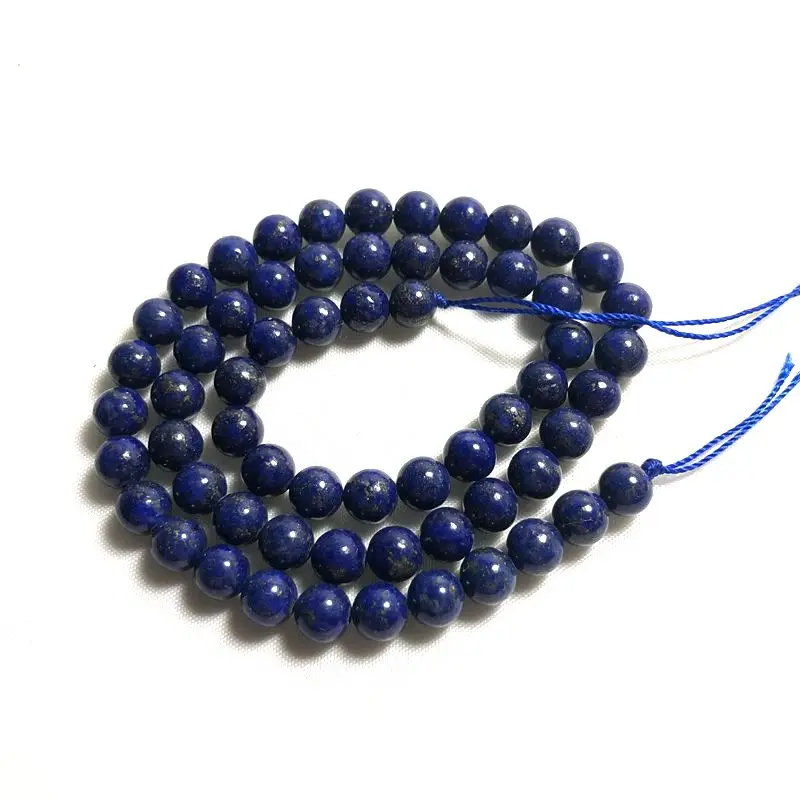 

This has a 16mm lapis lazuli semi-finished ball bead for DIY Bracelet necklace key pendant clothes accessories