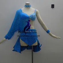 Стиль! KAKA-L140220, Женская Женщины Латинского Танца, Fringe Сальса Dress Танго Самба Румба Чача Dress, Латинской Dance Dress For sale