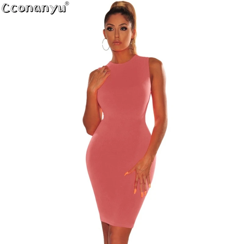 إمرأة فساتين جديد وصول 2019 س الرقبة ضئيلة مثير Bodycon فساتين ملابس الصيف للمرأة اللباس الأنيق مساء الأبيض
