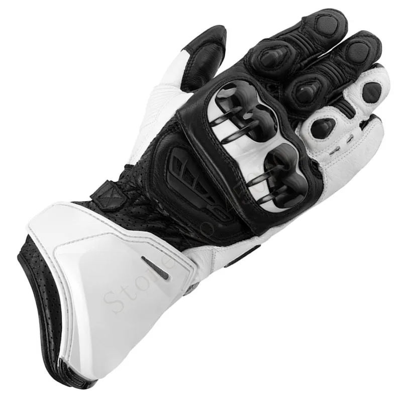 

Alpine 15 GP Leather Gloves Motorcycle Knuckle Protection Racing Gloves MotoGP M1 Racing Gloves Moto Guantes Size M-XL