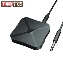 2 в 1 стерео Bluetooth 4,2 приемник передатчик Bluetooth беспроводной адаптер аудио с 3,5 мм AUX для домашнего ТВ MP3 ПК