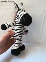 Около 25 см с принтом зебры Плюшевые игрушки Мягкая кукла детские игрушки Рождественский подарок b1452