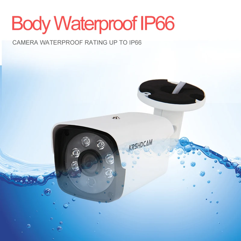 KRSHDCAM 4CH система видеонаблюдения 1080P AHD 1080N CCTV DVR 3 шт. 3000TVL IR Водонепроницаемая