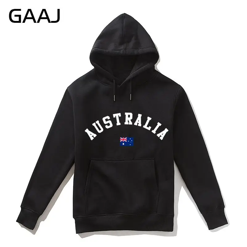 Мужские толстовки с надписью Австралийский флаг женская брендовая одежда