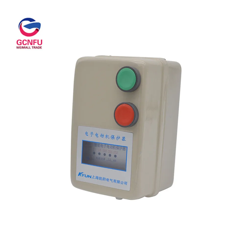 

New Arrival Motor protector starter Lack of phase Overvoltage overload protection 2.2KW 4KW 5.5KW 7.5KW 11KW 15KW 45KW 380V