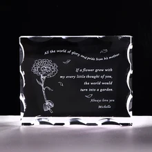 Персонализированные мамы подарок для папы на заказ стеклянные буквы рамки вечерние Fevers подарок на день отца подарки сувениры на день рождения для родителей