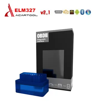 

MINI ELM327 OBD2 Scanner V2.1 Bluetooth Code Reader Work on Android/PC Diagnostic Tools ELM327 OBDII Protocols Car Accessories