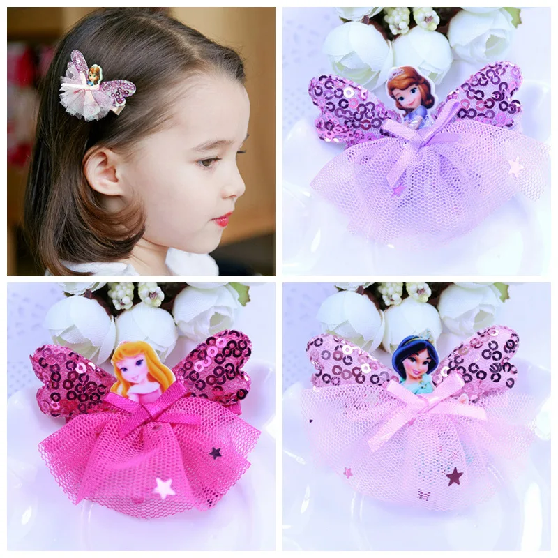 Fashion Children Headwear Princess Hair Clips Hairbands Hair Accessories Barrettes Bandage hairgrip Hairpin For Cute font
