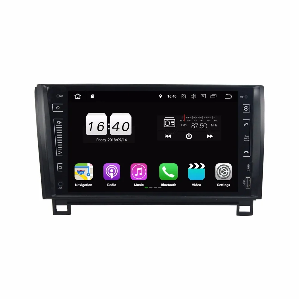 9 &quotIPS Android 8 1 для Toyota Tundra Sequoia 2007-2013 2 Гб ОЗУ 16 4 ядра автомобильный DVD-плеер Wifi RDS