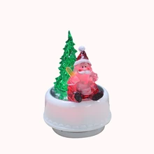 MusicBox Santa Claus Decorating light up Tree font b Music b font font b Box b